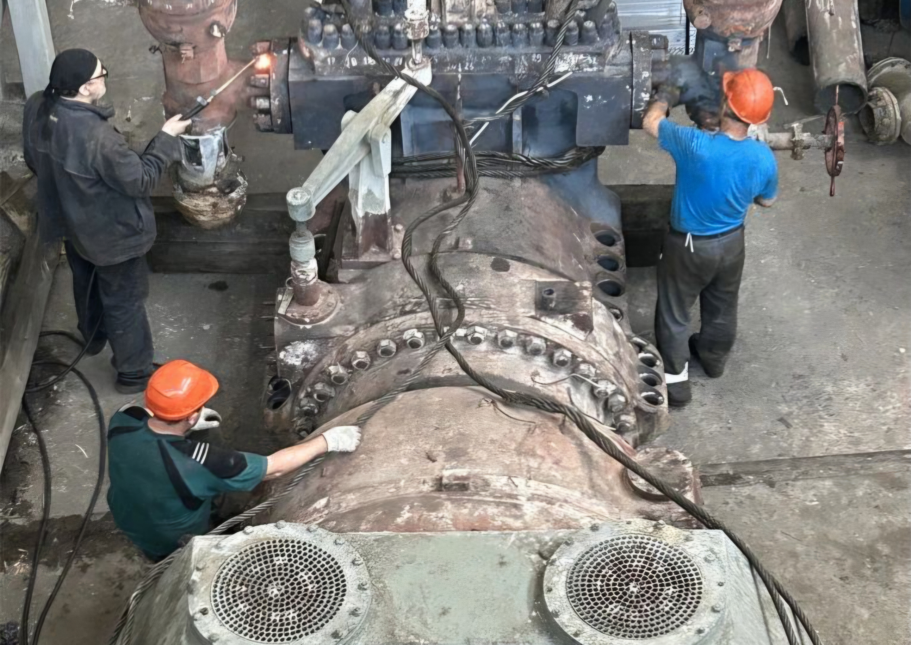 На ТЭЦ-1 воронежского филиала РИР Энерго ведется ремонт паровой турбины  